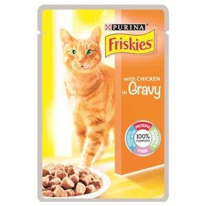 Friskies Cat Food Chicken In Gravy 100G