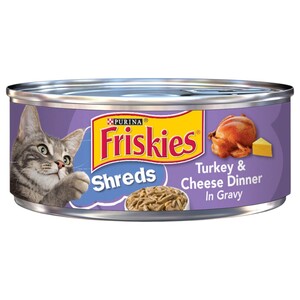 Friskies Cat Turkey Cheese Dinner In Gravy 156G