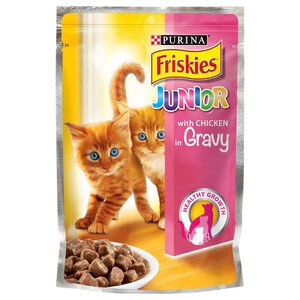 Purina Friskies Cat Junior With Chicken In Gravy 100G