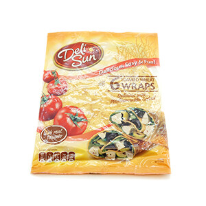 Deli Sun 6 Tomato Tortillas Wraps 360Gr