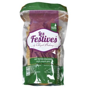 Les Festives Crakers Thym 150G