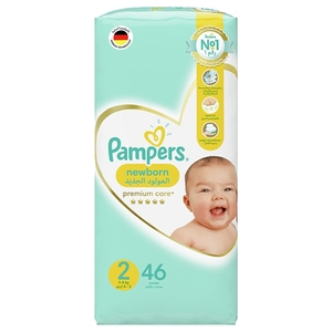 Pampers Premium New Baby Size 2 46 Pieces