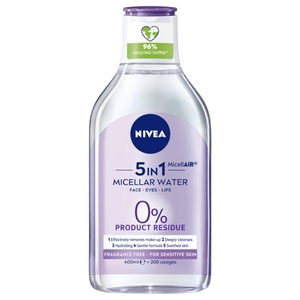 Nivea 5In1 Micellar Water For Sensitive Skin 400Ml