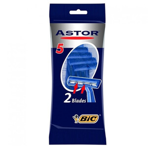 Bic Astor Razors 5 Pieces