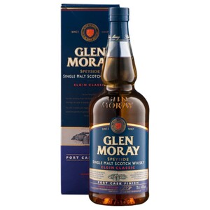 Glen Moray Single Malt Scotch Whiskey Port Cask Finish 70Cl
