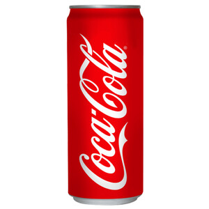 Coca Cola Soft Drink Can 330Ml