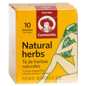 Carmencita Natural Herbs Infusion 10 Bags 12G