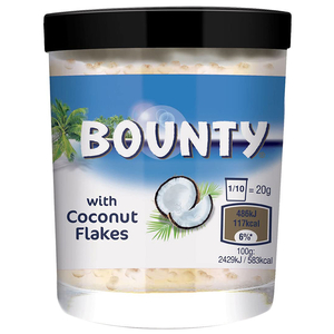 Bounty Chocolate Spread Coconut 200G