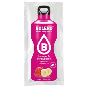Bolero Powder Drink Banana & Strawberry 9G