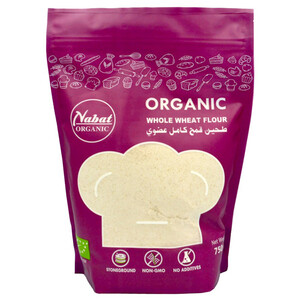 Nabat Organic Whole Wheat Flour 750G