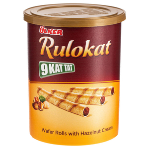 Ulker Rulokat Wafer Rolls With Hazelnut Cream 170G