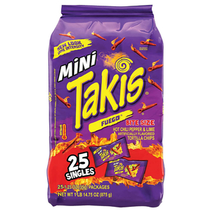 Takis Mini Fuego 25 X 35G