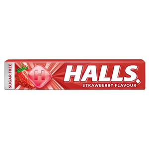 Halls Candy Strawberry Vitamin C 32G