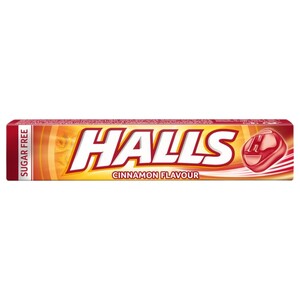Halls Candy Cinnamon Sugar Free 32G