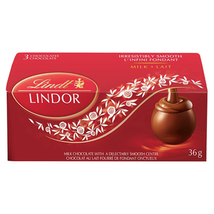 Lindt Lindor Milk Chocolate Balls Mini 37G
