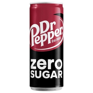 Dr Pepper Soft Drink Zero Sugar 330Ml
