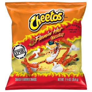 Cheetos Flamin Hot Crunchy 35.4G