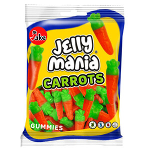 Jake Jelly Mania Gummies Carrots 100G