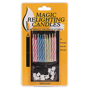 Magic Relighting Candles 10 Pieces