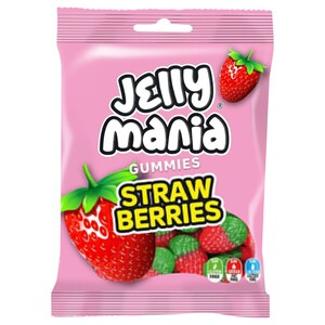 Jake Jelly Mania Gummies Strawberries 100G