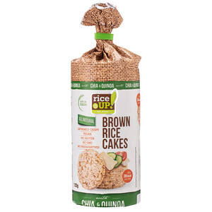 Rice Up! Brown Rice Cakes Chia & Quinoa 120G