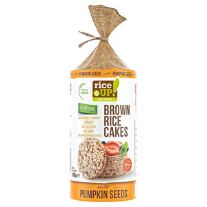 Rice Up! Brown Rice Cakes Pumpkin Seeds 120G