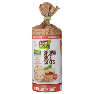 Rice Up! Brown Rice Cakes Himalayan Salt 120G