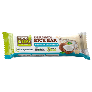 Rice Up! Brown Rice Bar White Chocolate & Coconut 18G