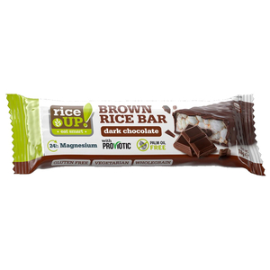 Rice Up! Brown Rice Bar Dark Chocolate 18G