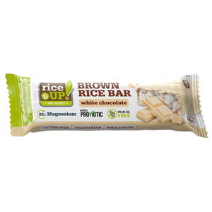 Rice Up! Brown Rice Bar White Chocolate 18G