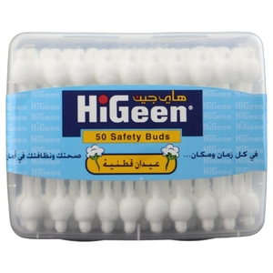 Higeen Cotton Buds 50 Pieces