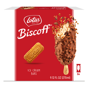 Lotus Ice Cream Biscoff 3 Pieces 90Ml