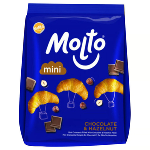 Molto Mini Croissant Chocolate & Hazelnut 40G