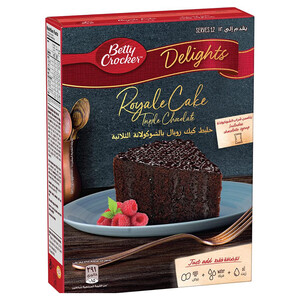 Betty Crocker Cake Mix Triple Chocolate 610G