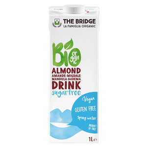 The Bridge Almond Drink Sugar Free Bio 1L