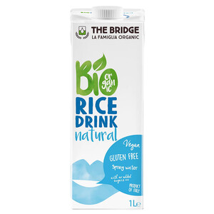 The Bridge Bio Rice Drink Natural 1L