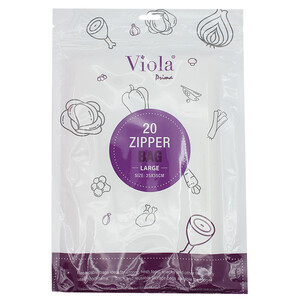 Viola Prima Zipper Bags Large X20