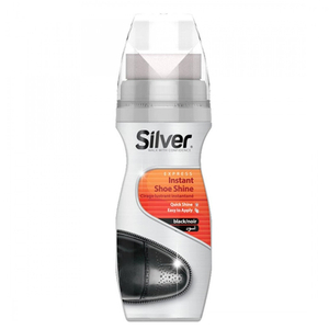Silver Shoes Polish Liquid Black 75Ml