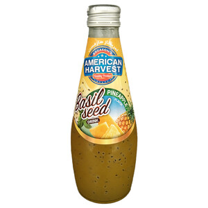 American Harvest Basil Seed Pineapple Drink 290Ml