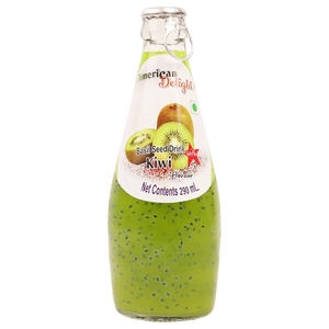 American Harvest Basil Seed Kiwi Drink 290Ml