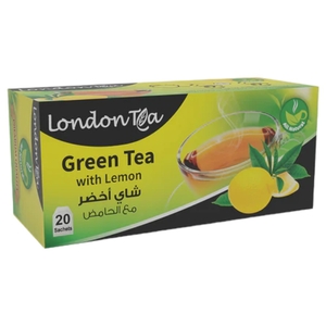 London Tea Green Tea Lemon 20 Bags