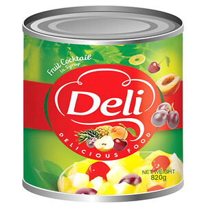 Deli Fruit Cocktail 820G