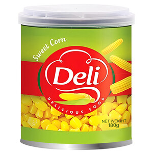 Deli Sweet Corn With Spoon 180G