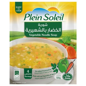 Plein Soleil Vegetable Noodle Soup 60G