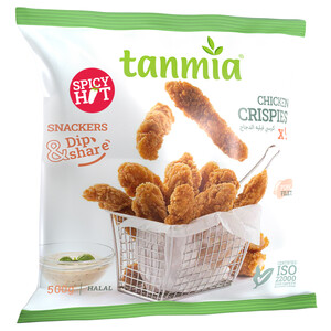 Tanmia Frozen Chicken Crispies Spicy Hot 500G