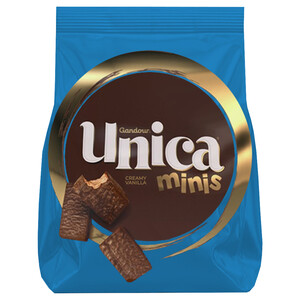 Gandour Unica Wafer Mini Creamy Vanilla X18 10.5G