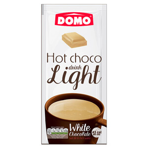 Domo Hot Chocolate Drink White Chocolate Light 10G