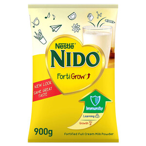 Nido Powder Milk Pouch 900G