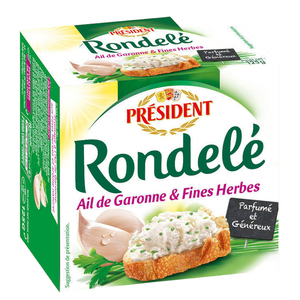 Président Rondelé Ail De Garonne Fines Herbes 125G