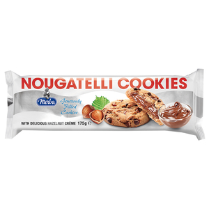 Merba Nougatelli Cookies 175G